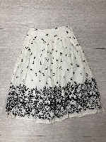Skirt, floral pattern, size L