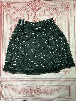 Miniskirt Black Dot Size M