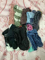 Socks, bulk sale, 10 pairs, women's size 21cm-24cm