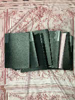Binder 40 sheets, A4 size, 15 books, pink, black