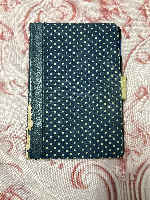 iPad mini4 Body Cover Polka Dots Navy Blue