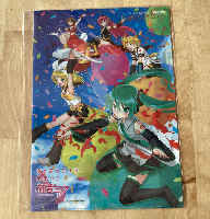 New Hatsune Miku Clear File Red Feather Community Chest x piapro
