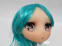 Anime 2D doll head 2D doll custom doll real doll life-size doll with wig mannequin TPE head