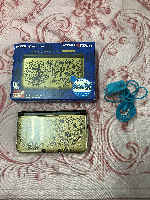Nintendo DSLL Limited Edition Premium Gold with box, manual and adapter Zerneas