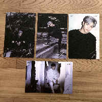 Stray Kids I AM NOT Postcards Set of 4 Woojin
