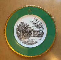 Rare] Augusta National Commemorative Plate Wedgwood Golf