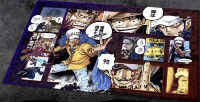 Play Mat Trafalgar Law Eustace Kid Monkey D Luffy ONE PIECE One Piece Card Game