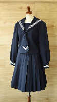 Yonago Nishi High School, sailor uniform, skirt